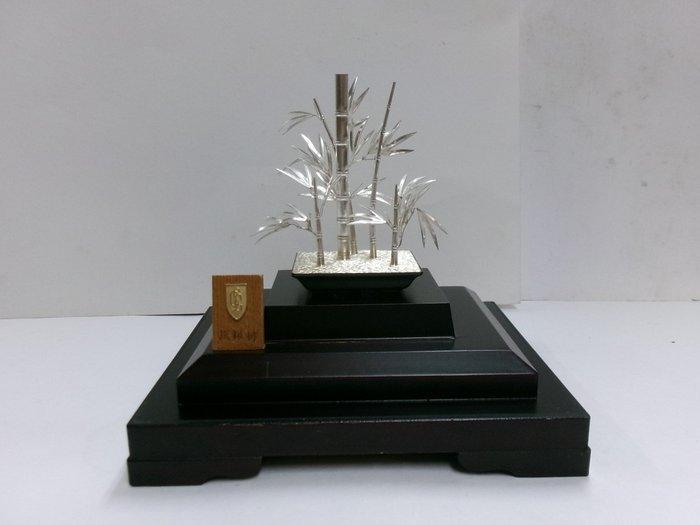 De boom van bamboe van sterlingzilver. #43g / 1.51. Het werk, Antiek en Kunst, Antiek | Overige Antiek