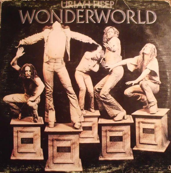 Uriah Heep - Wonderworld, Cd's en Dvd's, Vinyl | Pop, Gebruikt, Verzenden