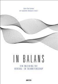 In balans 9789463792387 Gert De Sutter, Boeken, Overige Boeken, Gelezen, Verzenden