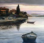 Mirko Morelli (1953) - Gemma fra lago e monti Varenna lago, Antiek en Kunst