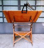 P.Resta - Tekentafel - Hout, Metaal