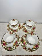 Royal Albert - Theeservies (12) - Been - Old Country Roses, Antiek en Kunst