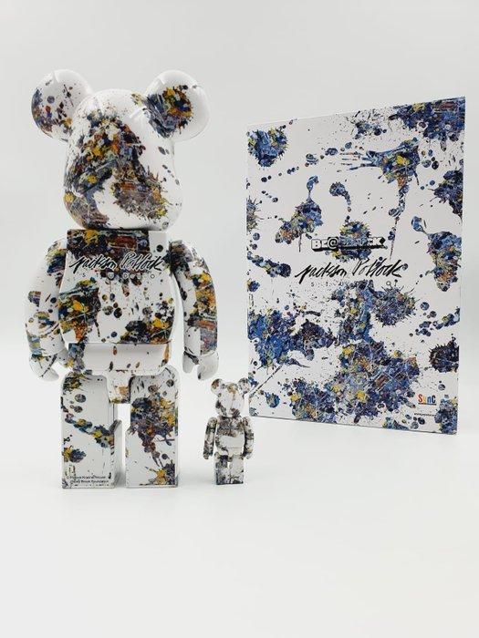 Medicom Toy x Jackson Pollock - Be@rbrick Jackson Pollock, Antiek en Kunst, Kunst | Designobjecten