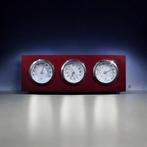 Thermometer - Mahonie - Drie-in-één-set, Antiek en Kunst