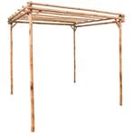 vidaXL Pergola 170x170x220 cm bamboe, Tuin en Terras, Verzenden, Nieuw