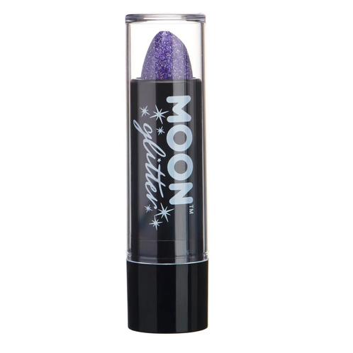 Moon Glitter Holographic Glitter Lipstick Purple 4.2g, Hobby en Vrije tijd, Feestartikelen, Nieuw, Verzenden