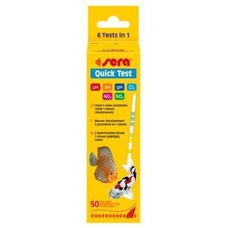 Sera Quik test - teststrips - test strips - 50 stuks, Dieren en Toebehoren, Vissen | Aquaria en Toebehoren, Nieuw, Verzenden