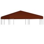 vidaXL Prieeldak 310 g m² 3x3 m terracota, Verzenden, Nieuw