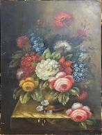 Scuola italiana (XX), firmato G. Ceragioli - Vaso con Fiori, Antiek en Kunst