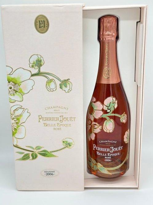 2006 Perrier-Jouët, Belle Epoque - Champagne Rosé - 1 Fles, Verzamelen, Wijnen