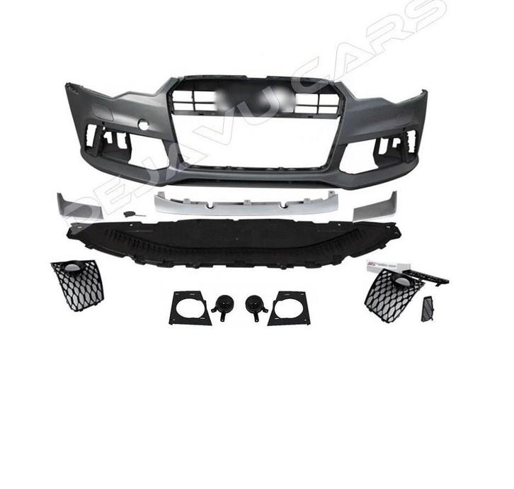 RS6 Look Voorbumper voor Audi A6 C7 4G, Auto diversen, Tuning en Styling, Ophalen of Verzenden