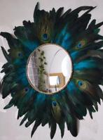 Spiegel - pluim - Spiegel jujuhat pauw 50 cm