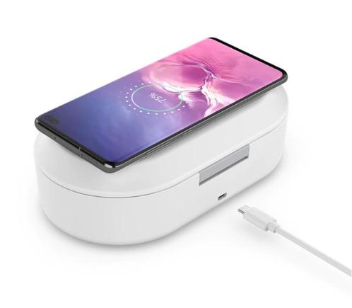 DrPhone Chargebox - Gecertificeerd Draadloos Qi Lader + LED, Télécoms, Téléphonie mobile | Chargeurs pour téléphone, Envoi