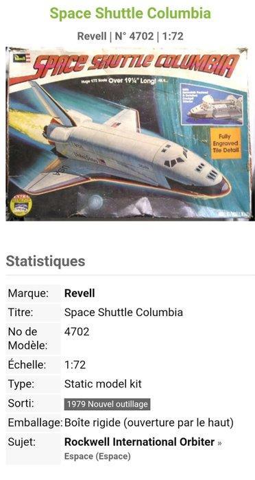 Revell 1:72 - Modelraket - Space Shuttle Columbia - 1979 -, Kinderen en Baby's, Speelgoed | Overig