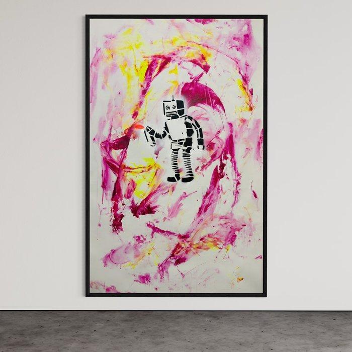 Dominik Brunner (1988) - Street Life # 1111, Antiek en Kunst, Kunst | Schilderijen | Modern