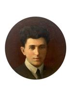 Francesco Ghittoni (1855-1928) - Autoritratto, Antiek en Kunst