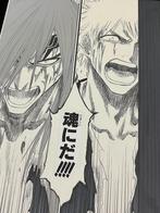 Bleach - 3 RARE Official Manga Page/Illustration, Old to New, Livres