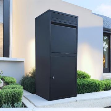 ParcelXL Mondo - Pakketbrievenbus grote inworp - Zwart ACTIE beschikbaar voor biedingen