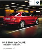 2010 BMW 1 SERIE COUPÉ BROCHURE DUITS, Nieuw