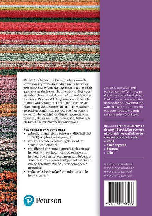 Statistiek, 12e editie met MyLab NL toegangscode, Livres, Livres scolaires, Envoi