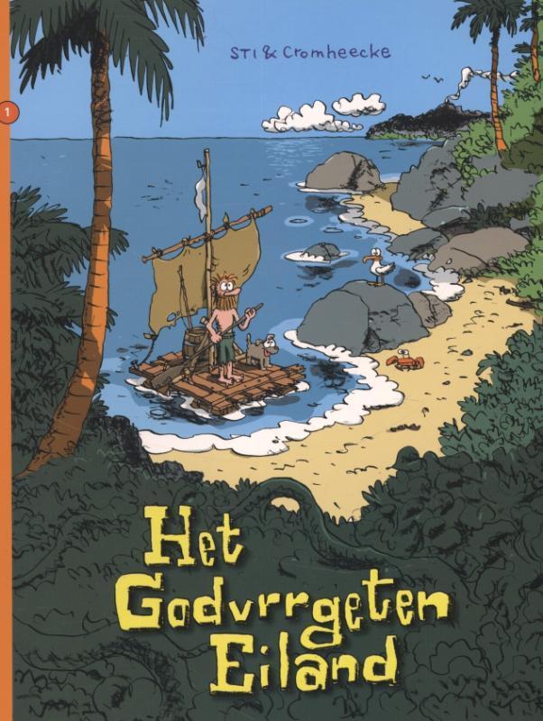 Het godvrrgeten eiland / Het Godvergeten Eiland / 1, Boeken, Stripverhalen, Gelezen, Verzenden