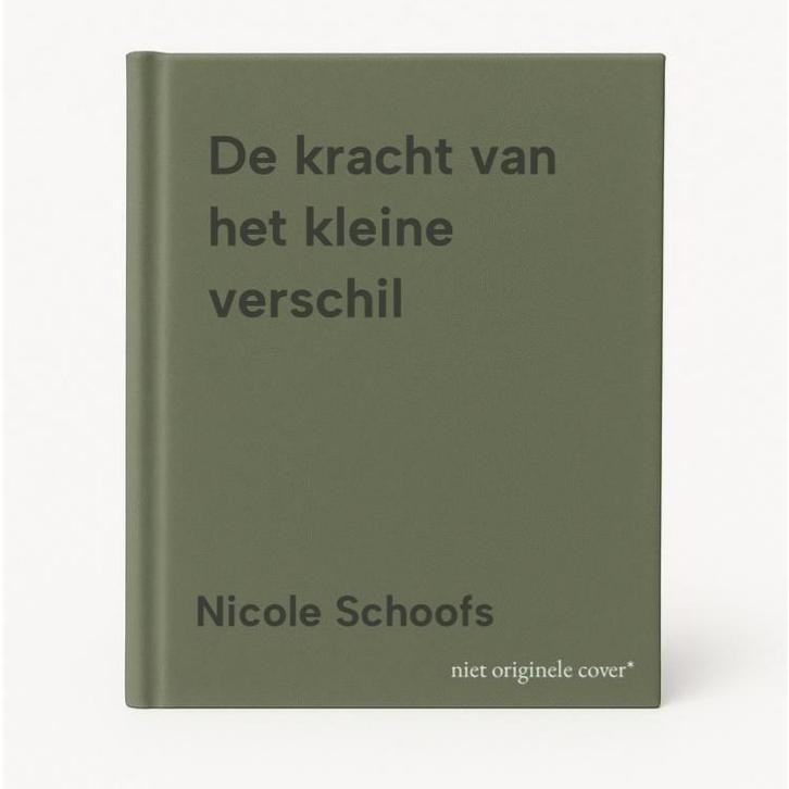 De kracht van het kleine verschil 9789463931472, Boeken, Psychologie, Zo goed als nieuw, Verzenden