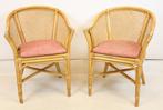 Fauteuil - Bamboe, Rattan - Twee fauteils