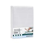Queensbed molton waterdichte matrasbeschermer, Huis en Inrichting, Slaapkamer | Beddengoed, Nieuw, Wit