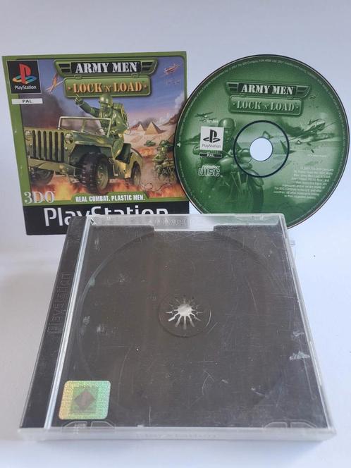 Army Men: Lock n Load Playstation 1, Games en Spelcomputers, Games | Sony PlayStation 1, Zo goed als nieuw, Ophalen of Verzenden