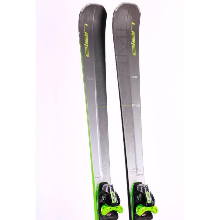 165 172 179 skis ELAN PRIMETIME 55 2024, grey/green, grip w, Sport en Fitness, Skiën en Langlaufen, Verzenden