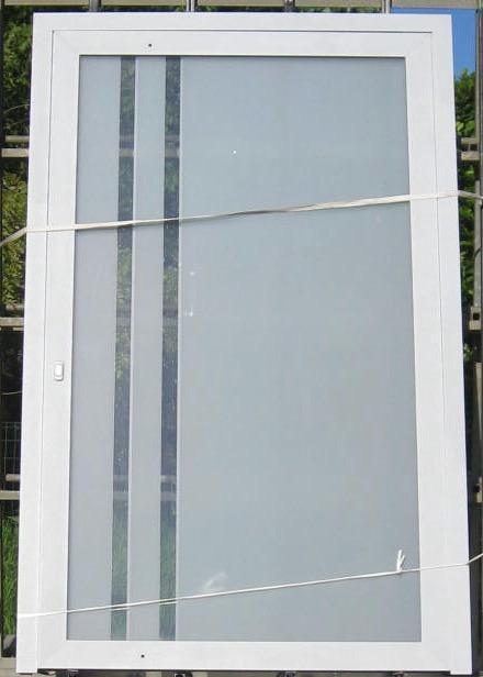 aluminium pivotdeur , voordeur , buitendeur, deur 140  x 220, Doe-het-zelf en Bouw, Deuren en Vliegenramen, Nieuw, Glas, Metaal