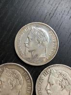 Frankrijk. Napoléon III. 5 Francs 1868/1870 (3 munten)