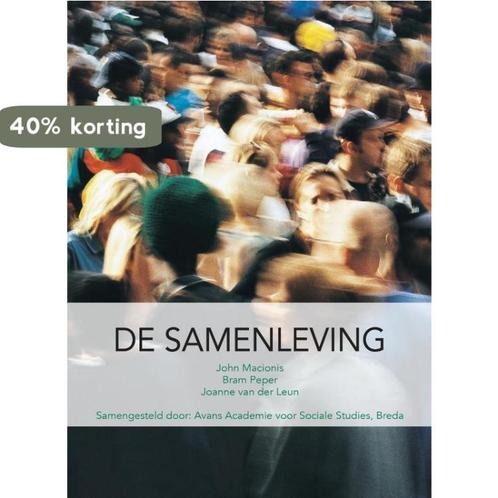 De samenleving, custom editie 9789043038621 Joep Harmsen, Boeken, Schoolboeken, Zo goed als nieuw, Verzenden