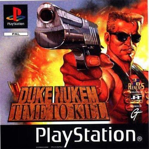 Duke Nukem Time to Kill (Beschadigd Hoesje) (PS1 Games), Games en Spelcomputers, Games | Sony PlayStation 1, Zo goed als nieuw