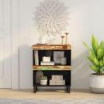 vidaXL Bijzetkast 60x33x75 cm massief gerecycled hout, Huis en Inrichting, Slaapkamer | Nachtkastjes, Verzenden, Nieuw