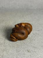 GRATIS VERZENDING Vijf snijwerken - Buxushout, Hout - China, Antiek en Kunst