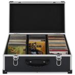 vidaXL Cd-koffer voor 60 cds aluminium ABS zwart, Verzenden, Nieuw
