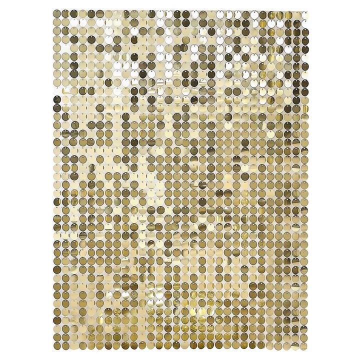 Gouden Backdrop 30,5cm, Hobby en Vrije tijd, Feestartikelen, Nieuw, Verzenden