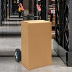 vidaXL Uittrekbare Handwagen Zwart en Rood 57 x 46 x 113 cm, Verzenden, Nieuw