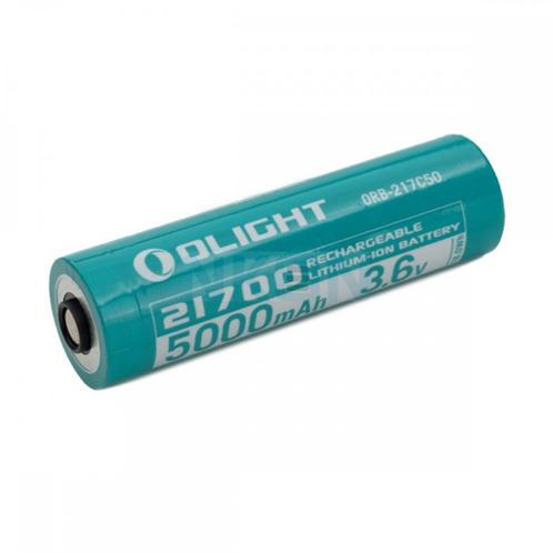 Olight 5000mAh 3.6V 21700 oplaadbare Li-ion batterij voor..., TV, Hi-fi & Vidéo, Batteries, Envoi