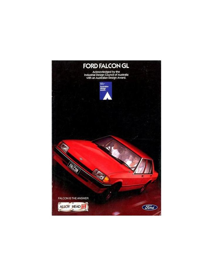 1983 FORD FALCON BROCHURE ENGELS, Livres, Autos | Brochures & Magazines, Enlèvement ou Envoi