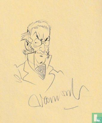 Robert en Bertrand - De scharlaken dood - 1989, Livres, BD, Envoi