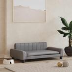 vidaXL Hondenmand 90x53x30 cm kunstleer grijs, Verzenden, Nieuw