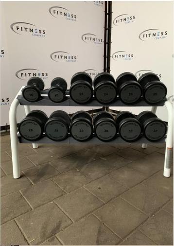 Technogym dumbells | rek | set | Kracht |, Ophalen of Verzenden, Overige typen