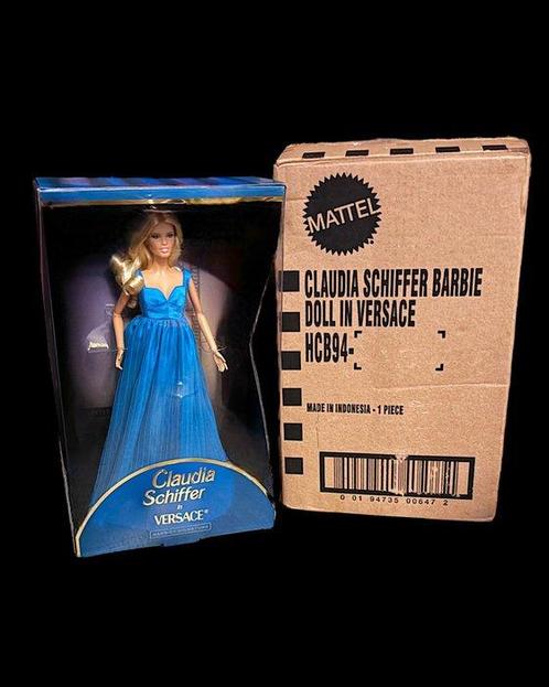 Mattel  - Barbiepop Claudia Schiffer in Versace Barbie, Antiquités & Art, Antiquités | Jouets