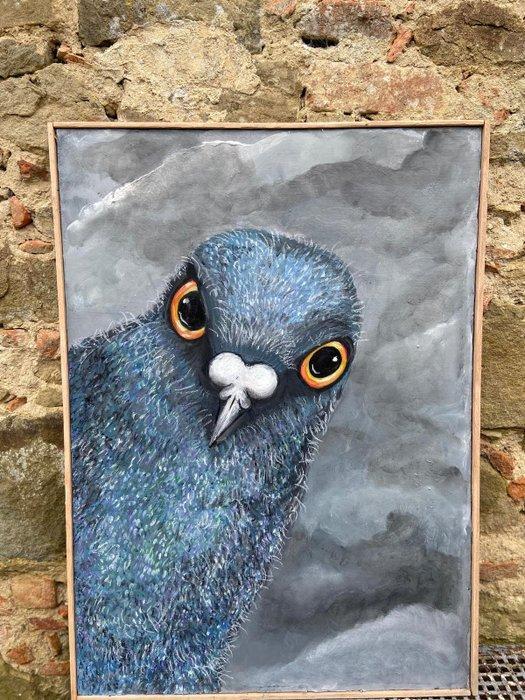 Lola Otel - Will it rain?, Antiquités & Art, Art | Peinture | Moderne