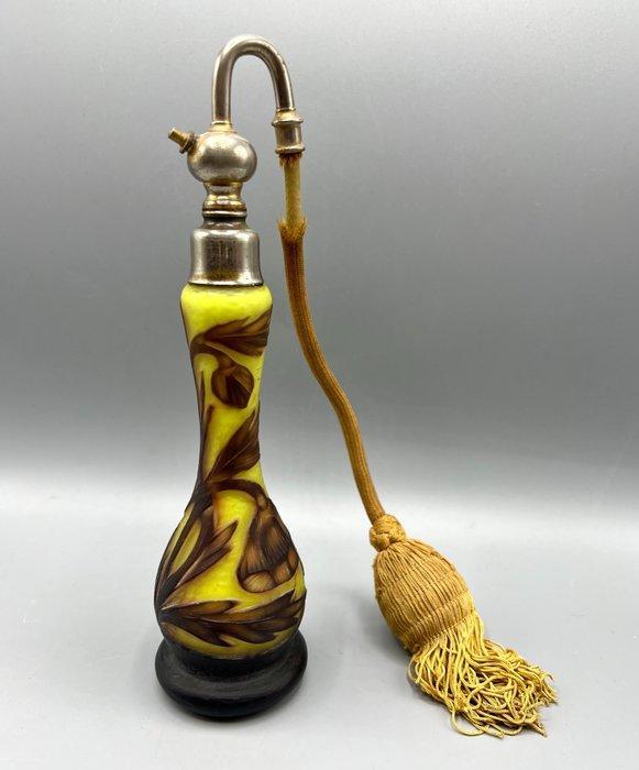 Nancy - L Valter - Parfumfles - Bloemen - Kristal - Cristal, Antiek en Kunst, Antiek | Glaswerk en Kristal