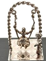 No reserve-Handgemaakte antieke Hollands zilveren miniatuur, Antiek en Kunst, Antiek | Zilver en Goud