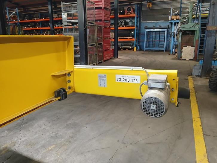 SWF enkelligger bovenloopkraan ± 14.000mm x 5t 001640U, Doe-het-zelf en Bouw, Gereedschap | Overige machines, Gebruikt, Ophalen