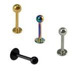 Fako Bijoux® - Labret Piercing - 3mm - Set - 4 Stuks, Verzenden, Nieuw